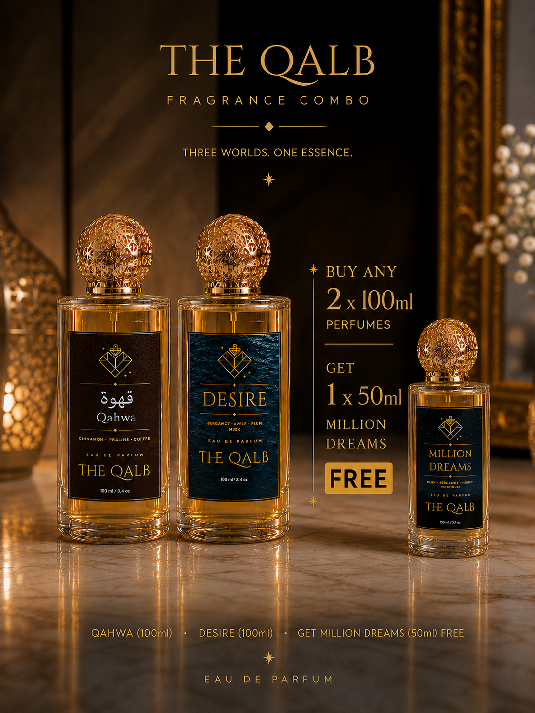 THE QALB COMBO 3